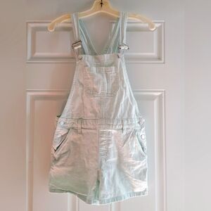 Denim Overall shorts